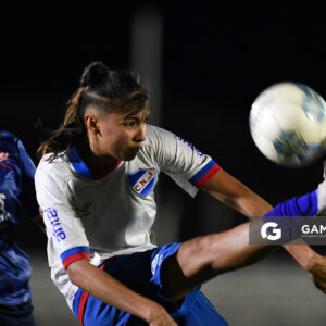 Victoria Vargas, de Nacional(FLO). 23ª Copa Nacional de Fútbol Femenino. Estadio Campeones Olímpicos.