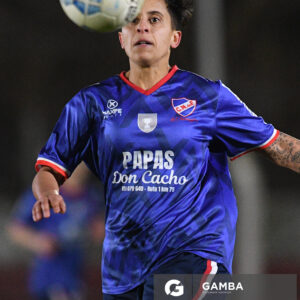 Yanina Leites, de Nacional(SJ). 23ª Copa Nacional de Fútbol Femenino. Estadio Campeones Olímpicos.