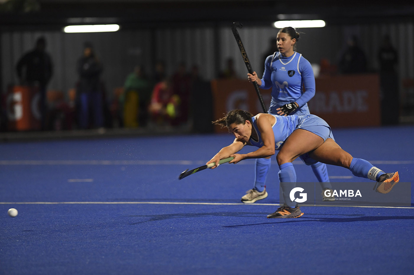 Manuela Vilar del Valle, de Uruguay. Copa Panamericana de Hockey. Cancha Celeste.