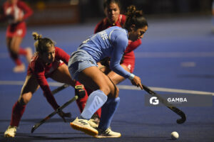 Kaisuami Dall’Orso, de Uruguay. Copa Panamericana de Hockey. Cancha Celeste.
