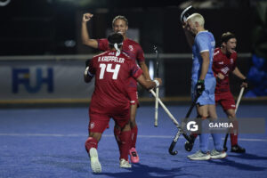 Sekayi Charasika, de Estados Unidos. Copa Panamericana de Hockey. Cancha Celeste.