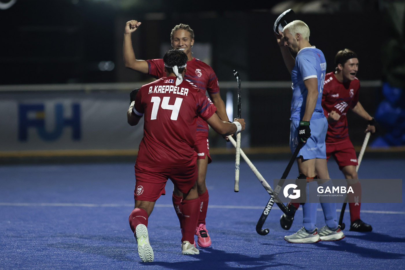 Sekayi Charasika, de Estados Unidos. Copa Panamericana de Hockey. Cancha Celeste.