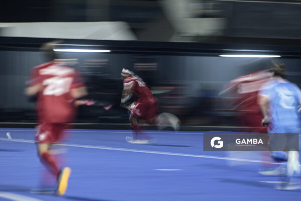 Aki Kappeler, de Estados Unidos. Copa Panamericana de Hockey. Cancha Celeste.
