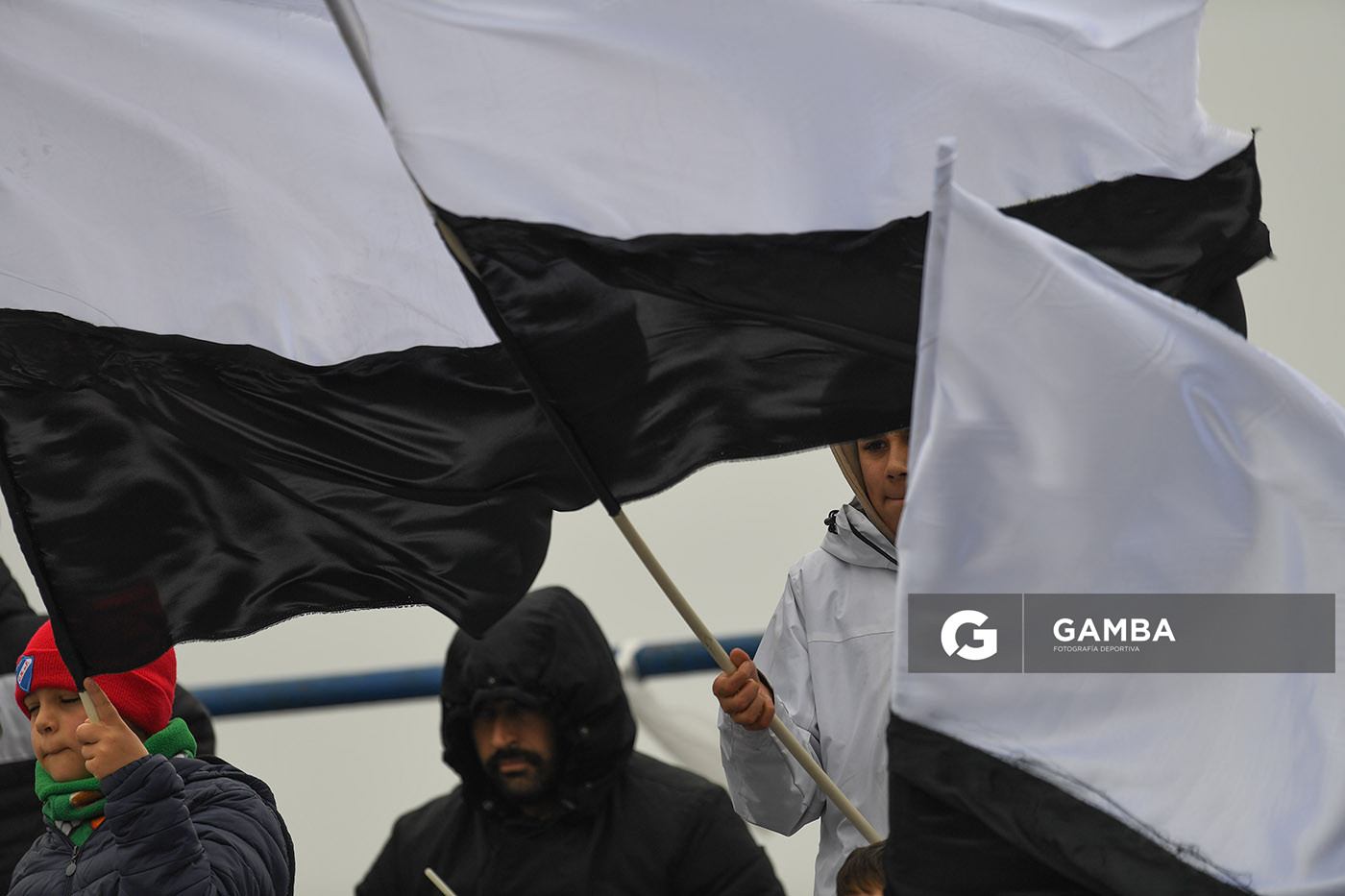 Hinchas de Río Negro. 21ª Copa Nacional de Clubes. Estadio Casto Martínez Laguarda.