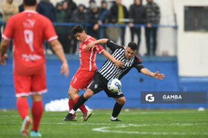 Alex Santeyano, de Río Negro. 21ª Copa Nacional de Clubes. Estadio Casto Martínez Laguarda.
