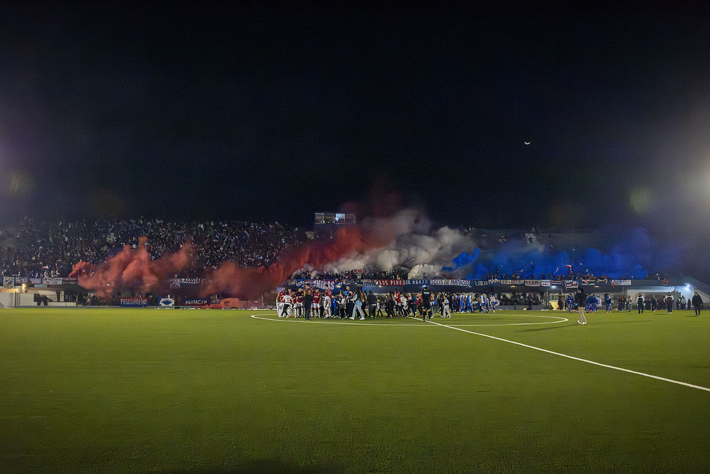 Huracán 1 - Nacional 2. Copa AUF Uruguay.
