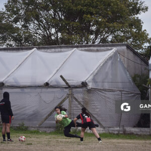 Sofía García, golera, de Litoral. 23ª Copa Nacional de Fútbol Femenino. Estadio Parque Agustín Rivaben.