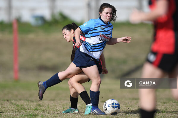 Federica Chá, de Palmirense. 23ª Copa Nacional de Fútbol Femenino. Estadio Parque Agustín Rivaben.