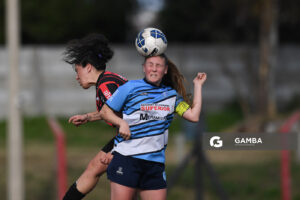 Ludmila Otero, de Palmirense. 23ª Copa Nacional de Fútbol Femenino. Estadio Parque Agustín Rivaben.