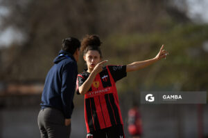 Natalia Arbelo, de Litoral. 23ª Copa Nacional de Fútbol Femenino. Estadio Parque Agustín Rivaben.