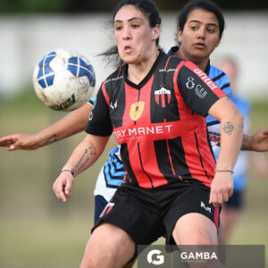 Sabrina Ferraz, de Litoral. 23ª Copa Nacional de Fútbol Femenino. Estadio Parque Agustín Rivaben.