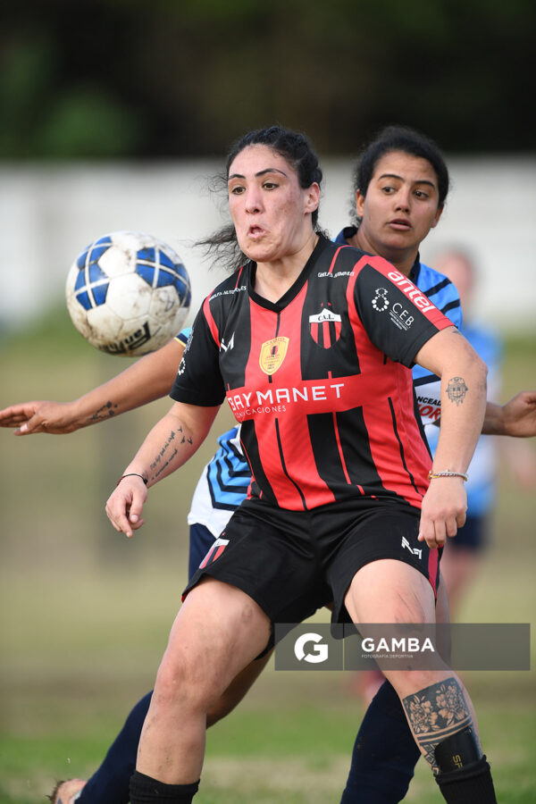 Sabrina Ferraz, de Litoral. 23ª Copa Nacional de Fútbol Femenino. Estadio Parque Agustín Rivaben.