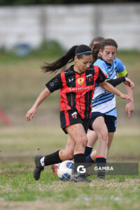 Agustina Camargo, de Litoral. 23ª Copa Nacional de Fútbol Femenino. Estadio Parque Agustín Rivaben.