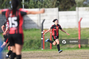 Agustina González, de Litoral. 23ª Copa Nacional de Fútbol Femenino. Estadio Parque Agustín Rivaben.