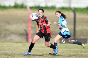 Agustina González, de Litoral. 23ª Copa Nacional de Fútbol Femenino. Estadio Parque Agustín Rivaben.