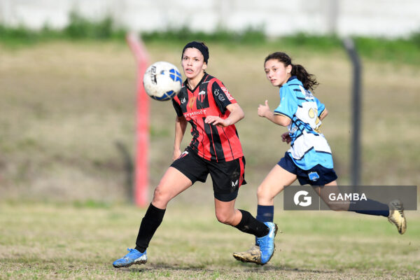 Agustina González, de Litoral. 23ª Copa Nacional de Fútbol Femenino. Estadio Parque Agustín Rivaben.