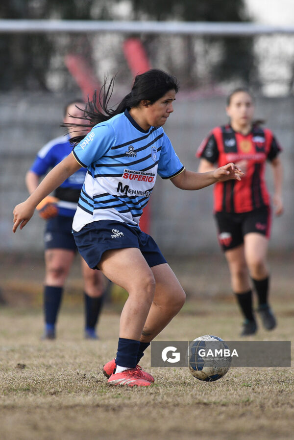 Mary Figueroa, de Palmirense. 23ª Copa Nacional de Fútbol Femenino. Estadio Parque Agustín Rivaben.