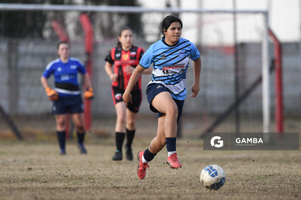 Mary Figueroa, de Palmirense. 23ª Copa Nacional de Fútbol Femenino. Estadio Parque Agustín Rivaben.