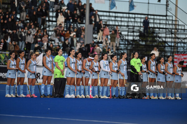 Plantel de Argentina. Copa Panamericana de Hockey. Cancha Celeste.