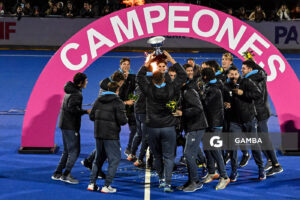 Argentina campeón. Copa Panamericana de Hockey. Cancha Celeste.