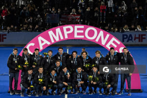 Argentina campeón. Copa Panamericana de Hockey. Cancha Celeste.