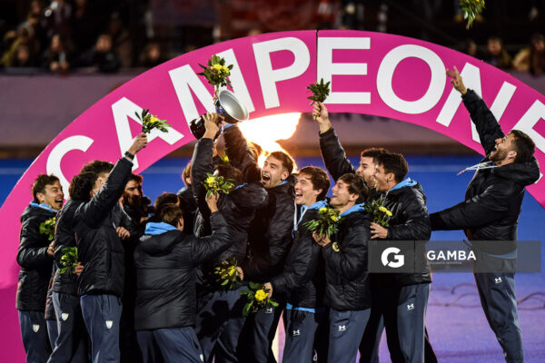 Argentina campeón. Copa Panamericana de Hockey. Cancha Celeste.