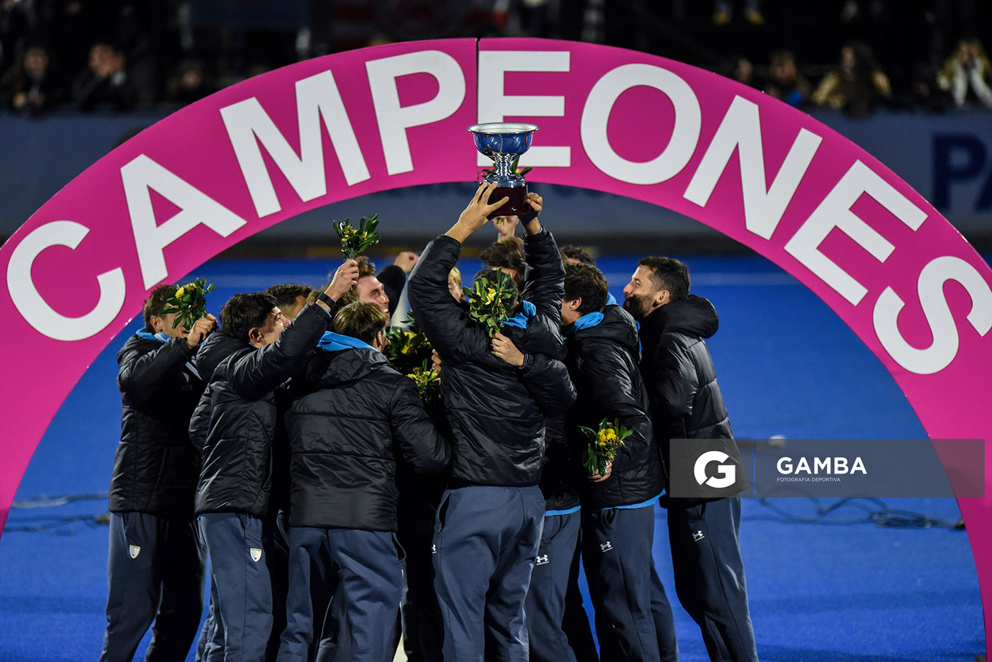Argentina campeón. Copa Panamericana de Hockey. Cancha Celeste.