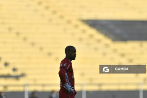 Luis Mejía, golero de Nacional. Torneo Clausura. Estadio Campeón del Siglo.