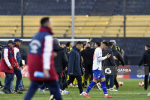 Pablo Peirano, director técnico de Nacional. Torneo Clausura. Estadio Campeón del Siglo.