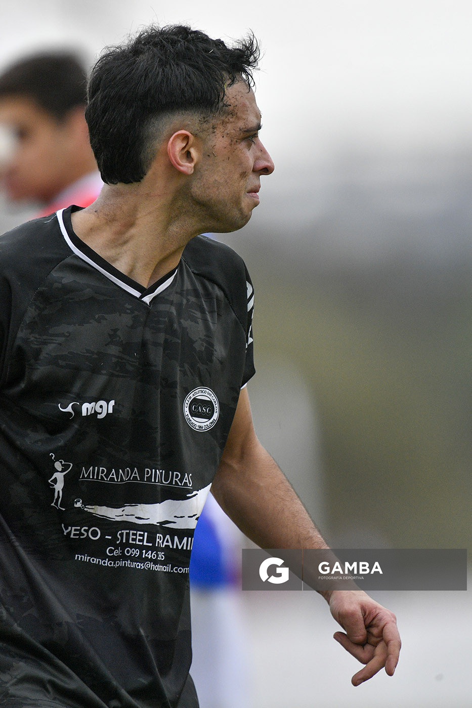 Luciano Soria, de San Carlos. 21ª Copa Nacional de Clubes Divisional B. Estadio Parque Evelio Isnardi.