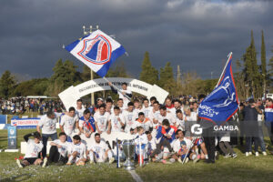 Polancos de Nueva Palmira Campeón. 21ª Copa Nacional de Clubes Divisional B. Estadio Parque Evelio Isnardi.