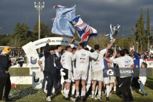Polancos de Nueva Palmira Campeón. 21ª Copa Nacional de Clubes Divisional B. Estadio Parque Evelio Isnardi.