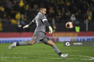 Fabrizio Correa, golero de River Plate. Torneo Clausura. Estadio Campeón del Siglo.