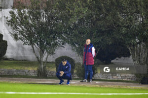 Pablo Peirano, director técnico de Nacional. Copa AUF Uruguay. Estadio Juan Antonio Lavalleja.