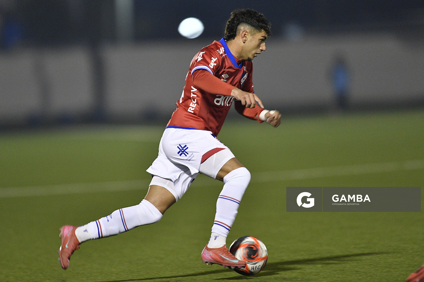 Ezequiel Mereles, de Nacional. Copa AUF Uruguay. Estadio Juan Antonio Lavalleja.