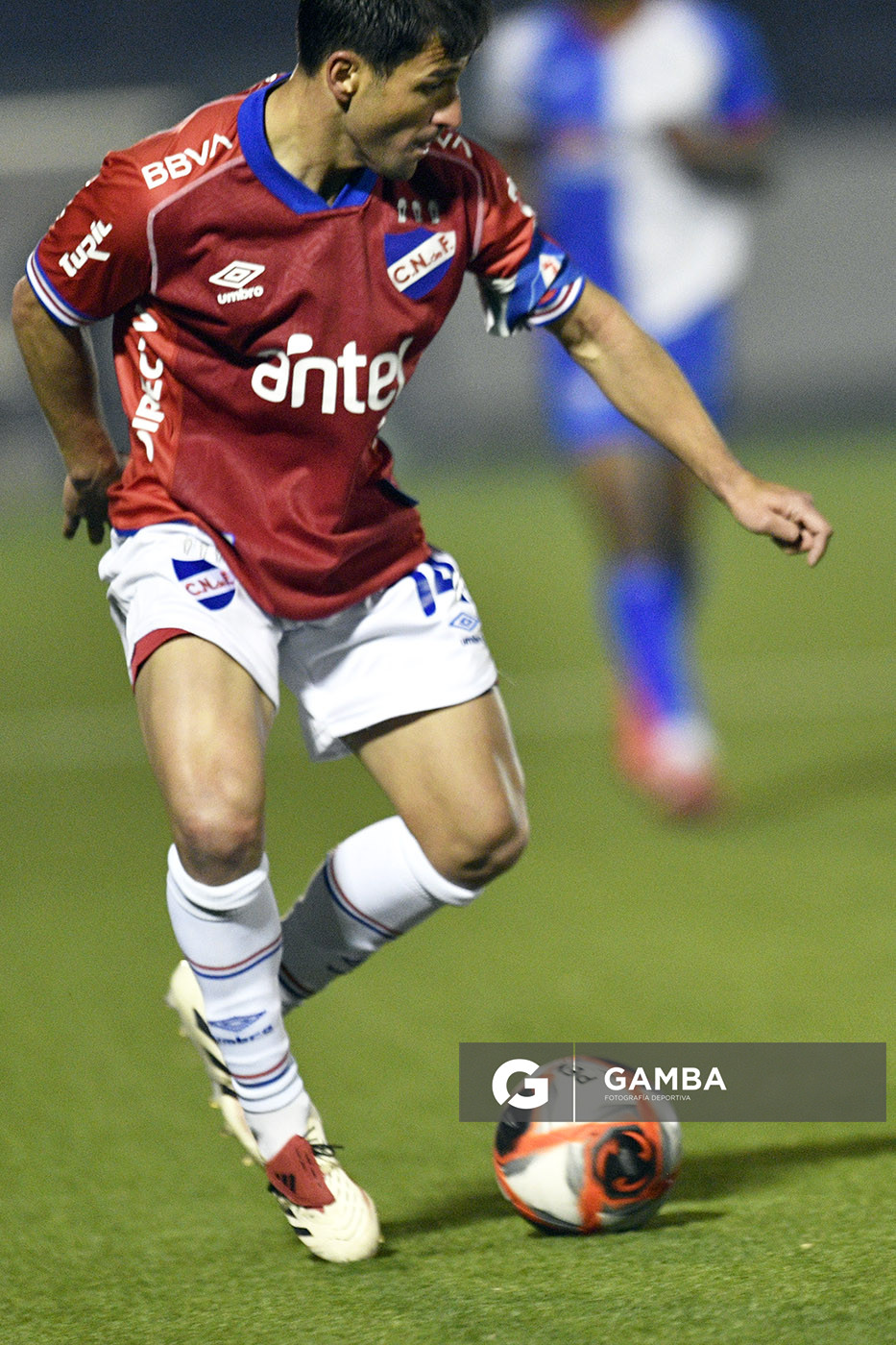 Nicolás Lodeiro, de Nacional. Copa AUF Uruguay. Estadio Juan Antonio Lavalleja.