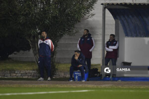 Pablo Peirano, director técnico de Nacional. Copa AUF Uruguay. Estadio Juan Antonio Lavalleja.