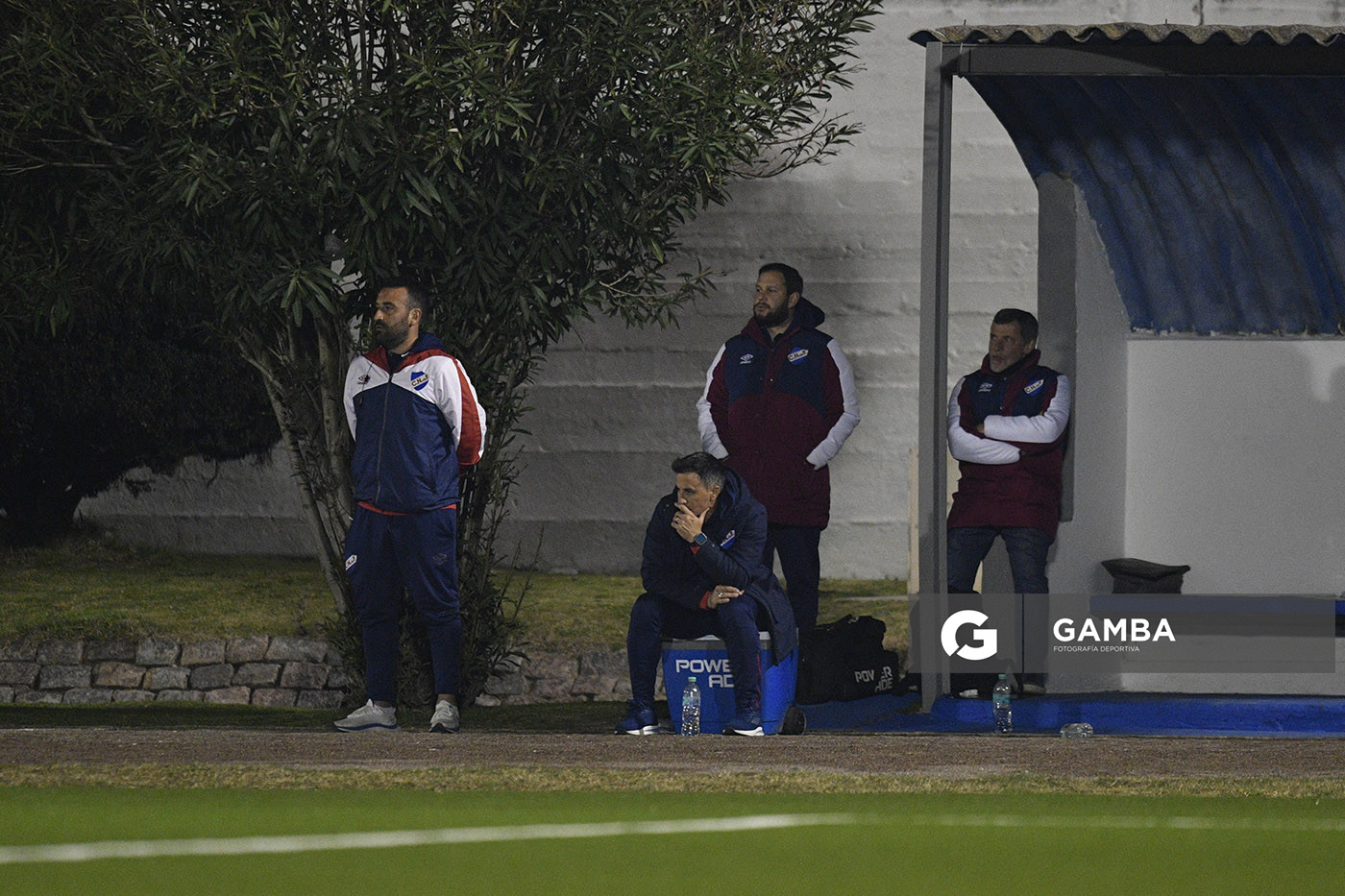 Pablo Peirano, director técnico de Nacional. Copa AUF Uruguay. Estadio Juan Antonio Lavalleja.