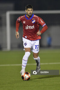 Matías de los Santos, de Nacional. Copa AUF Uruguay. Estadio Juan Antonio Lavalleja.