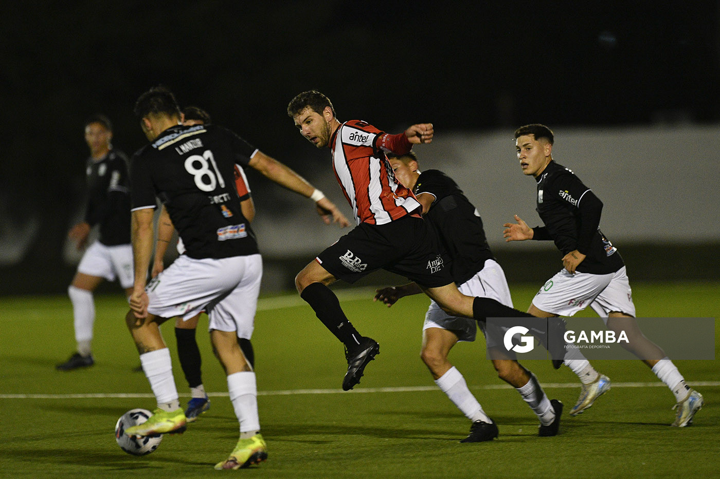 Sebastián Rojas, de Atenas. Copa AUF Uruguay. Estadio Juan Antonio Lavalleja.