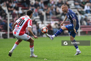 Nicolás López, de Nacional. Torneo Clausura. Estadio Parque Federico Saroldi.