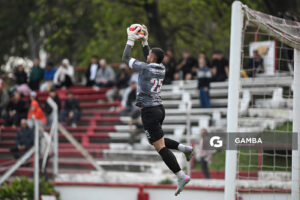 Fabrizio Correa, golero de River Plate. Torneo Clausura. Estadio Parque Federico Saroldi.