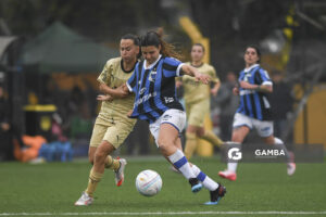 María García, de Liverpool. Campeonato Uruguayo de Fútbol Femenino. Estadio José Pedro Damiani.