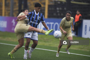 Ilana Guedes, de Liverpool. Campeonato Uruguayo de Fútbol Femenino. Estadio José Pedro Damiani.