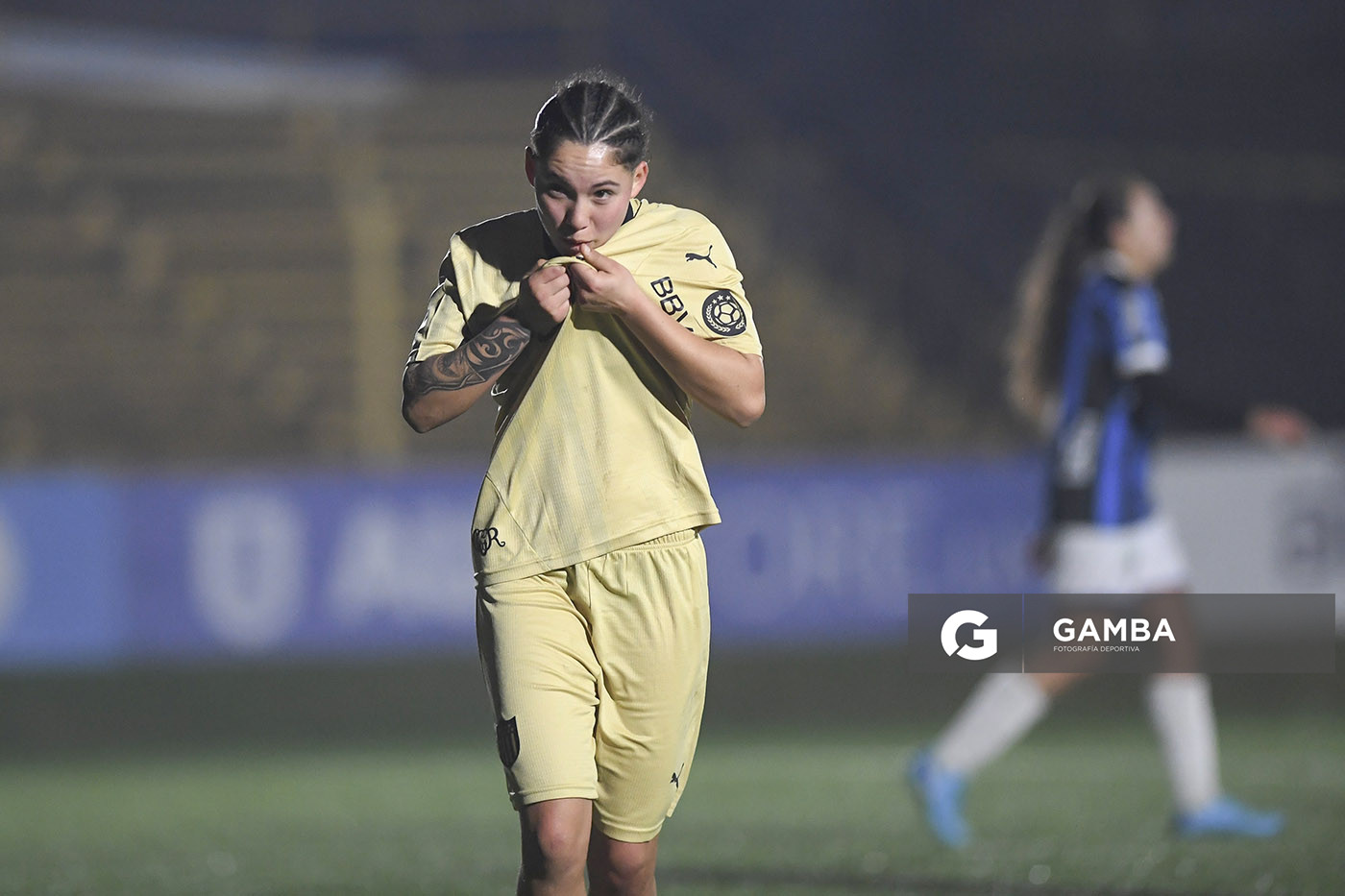Érika Vidiella, de Peñarol. Campeonato Uruguayo de Fútbol Femenino. Estadio José Pedro Damiani.
