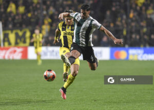 Guillermo Cotugno, de Racing. Torneo Clausura. Estadio Parque Alfredo V. Viera.