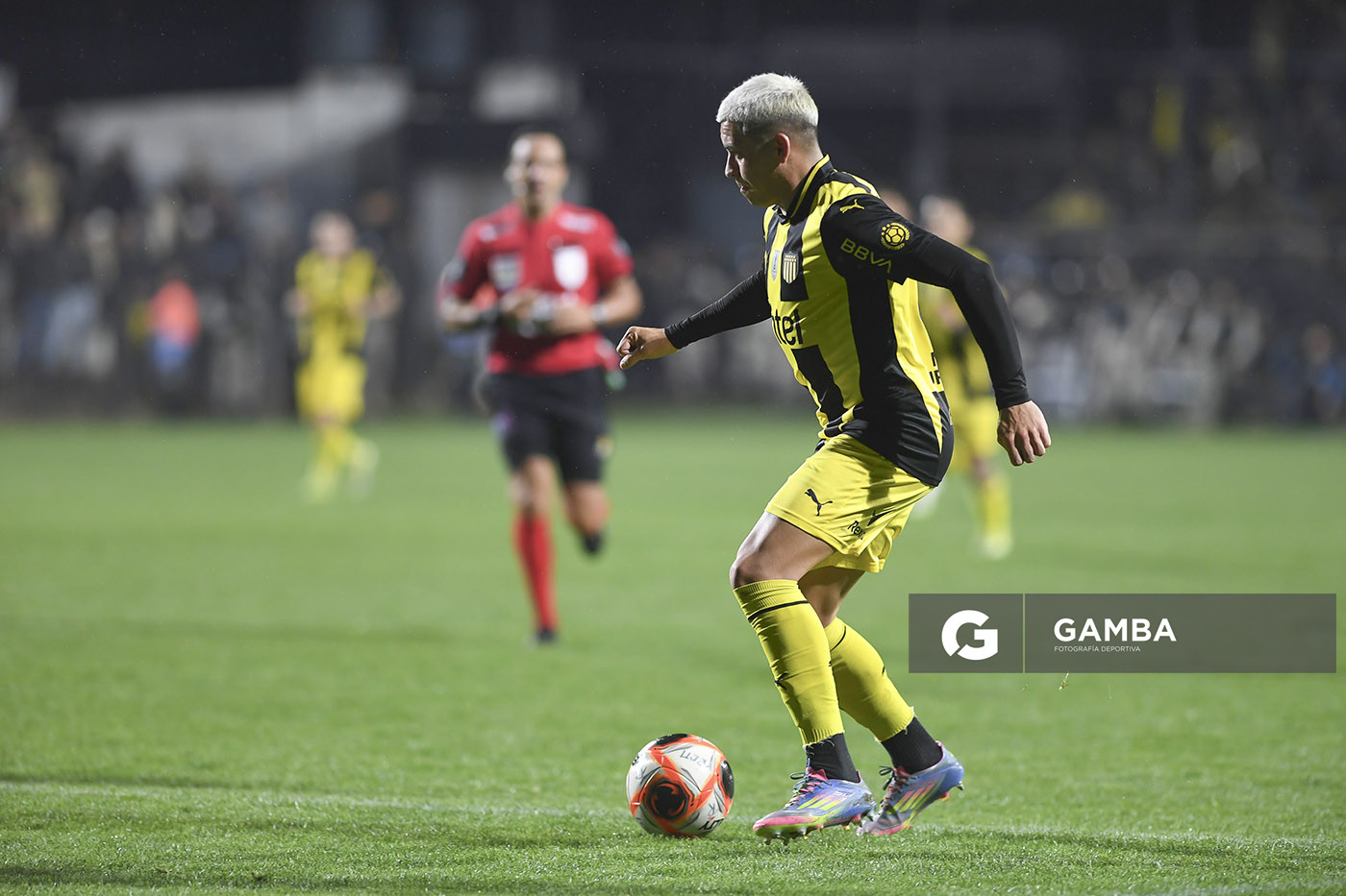 Diego García, de Peñarol. Torneo Clausura. Estadio Parque Alfredo V. Viera.