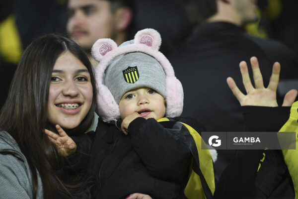Hinchas de Peñarol. Copa Conmebol Libertadores. Estadio Campeón del Siglo.