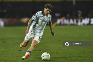 Gastón Martirena, de Racing. Copa Conmebol Libertadores. Estadio Campeón del Siglo.