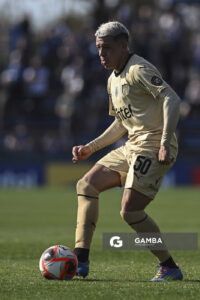Diego García, de Peñarol. Torneo Clausura. Estadio Belvedere.